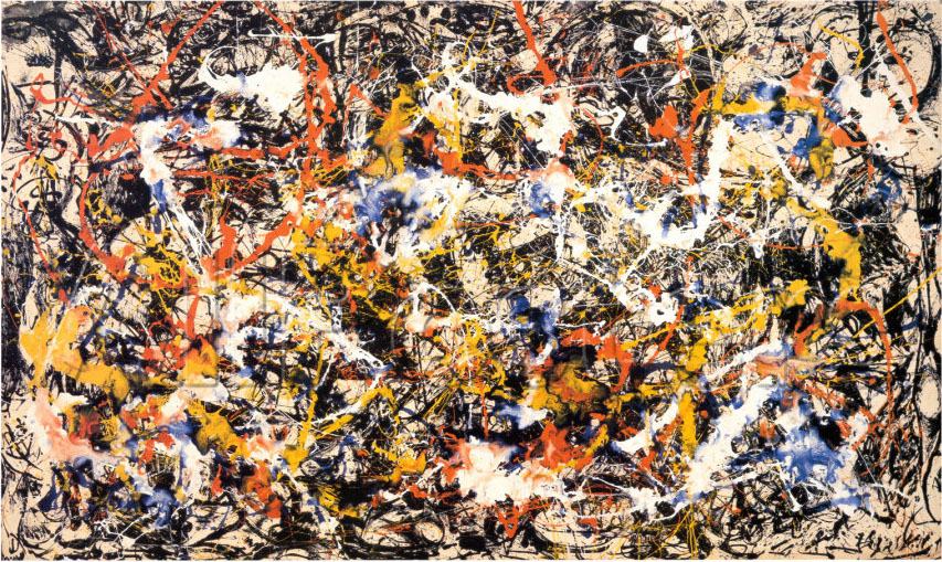 Jackson Pollock Canvas Paintings